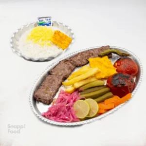 چلو کباب برگ